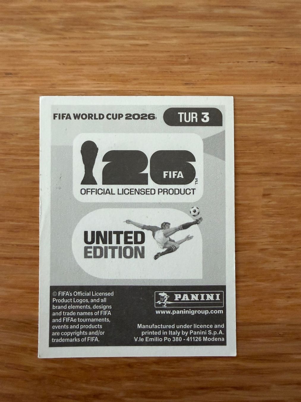 Panini Cartes à collectionner: Panini TUR 3 Müldür – Neuf (Voir description) à Zürich par bel5 1