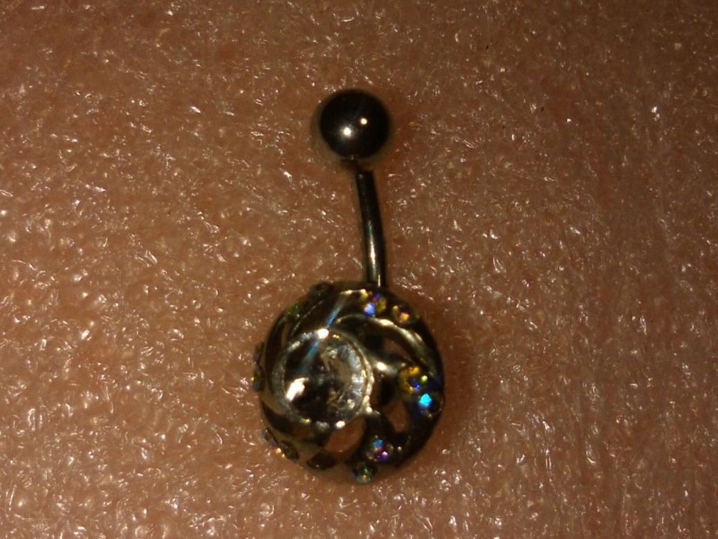 Gioielli per piercing: bauchnabel piercing,,,,edelsthal,,mit  echt kristall – Nuovo (secondo la descrizione) da Basel venduto da bijoutrie_4