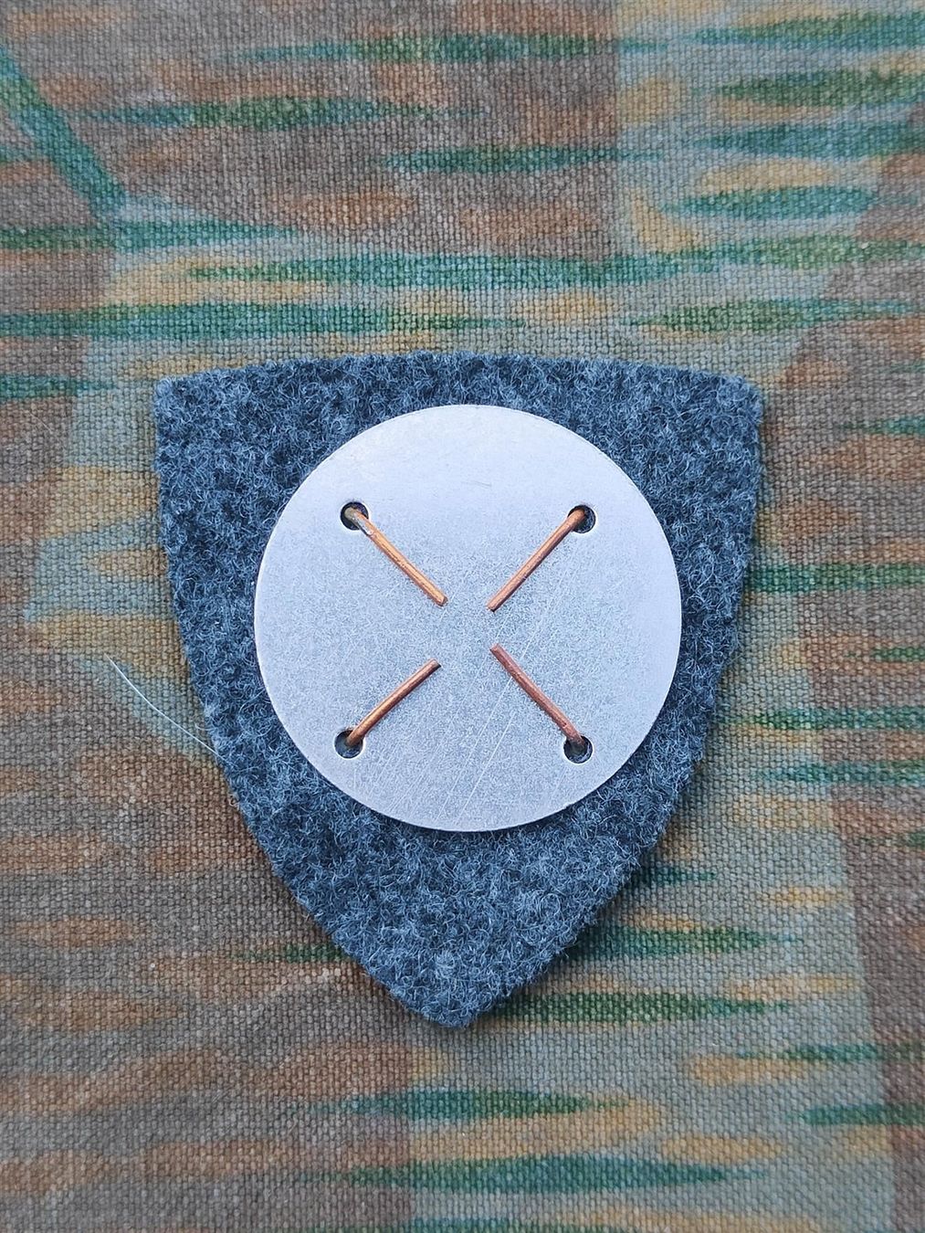 Placchette & Badge: Richterabzeichen auf Stoff, Variante 1 – Usato da Bauma venduto da SwissMilitaria 1