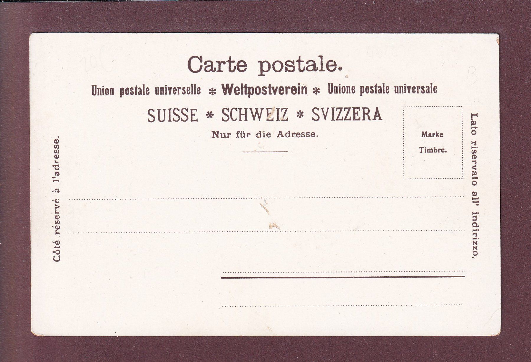 Cartoline postali: SCHAFFHAUSEN Stadt // Eckbug // – Usato da Pully venduto da nicecards 1