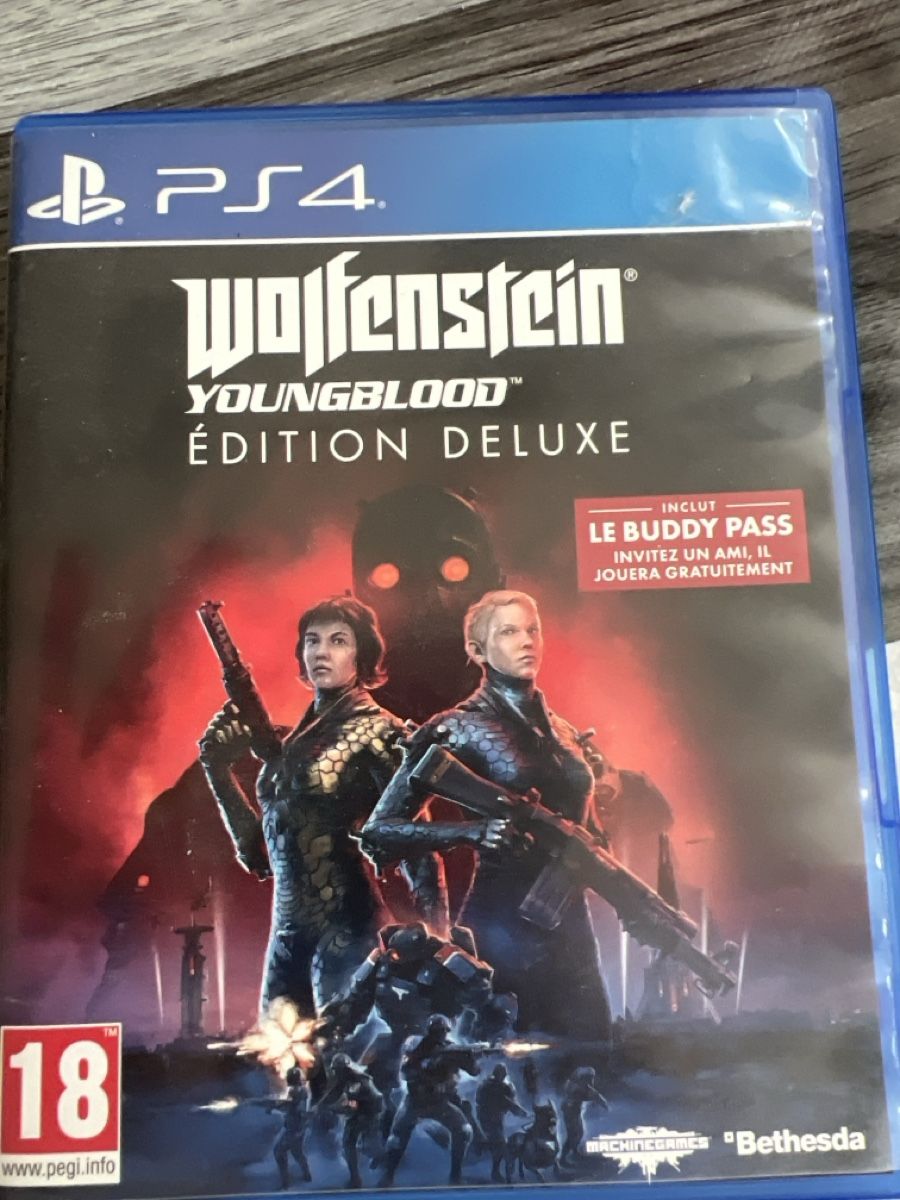 Giochi: Jeu PS4 Wolfenstein Youngblood Édition Deluxe avec Buddy Pas – Usato da Biel/Bienne venduto da DEGRIFE