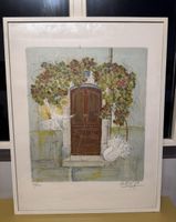 Lithos Hand signiert Bild 