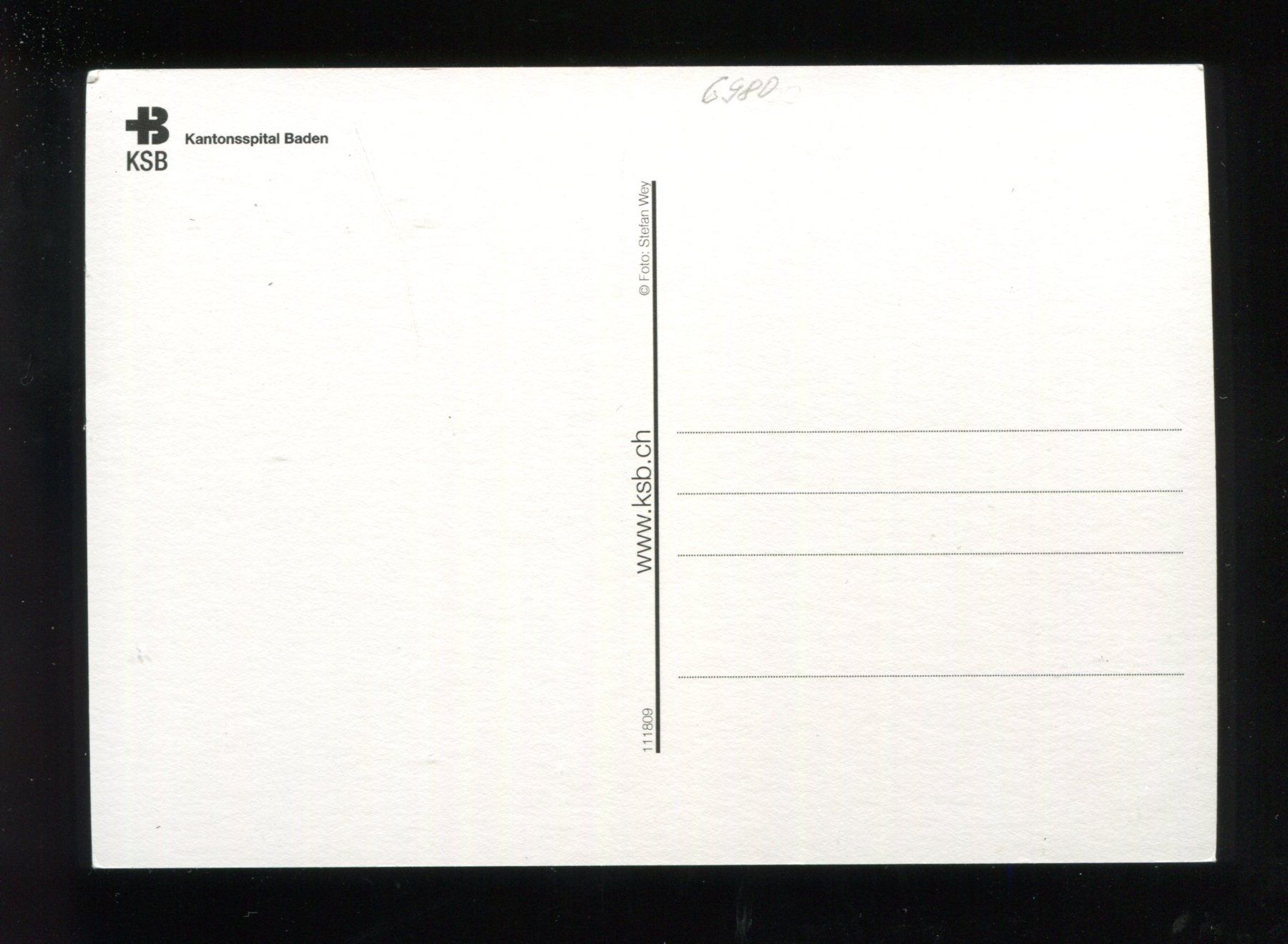 Cartoline postali: Baden, Kantosspital – Usato da Aarau venduto da Elmaar41 1