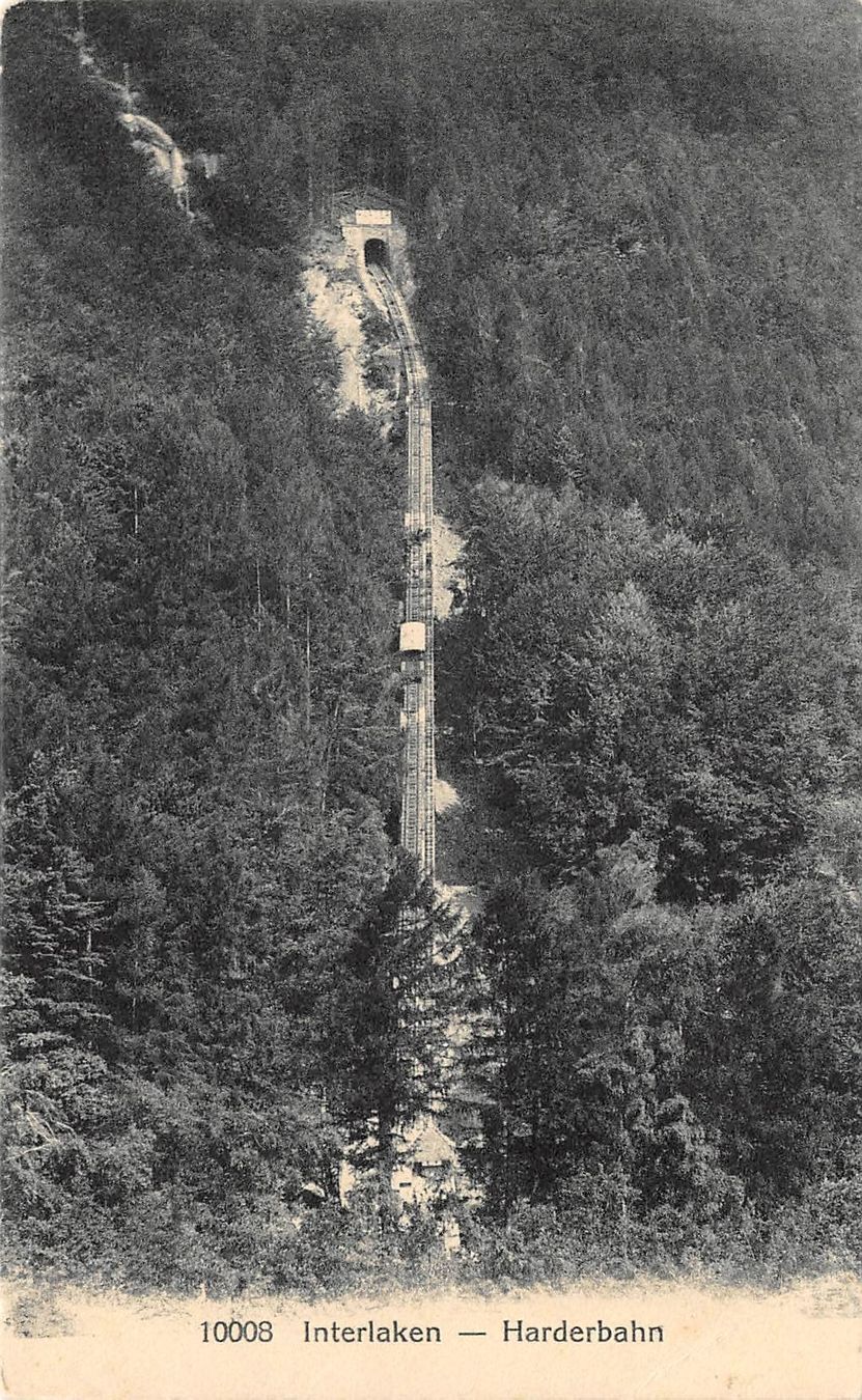 Cartoline postali: 2x Interlaken – Usato da Ottikon b.Kemptth. venduto da Neptun1974