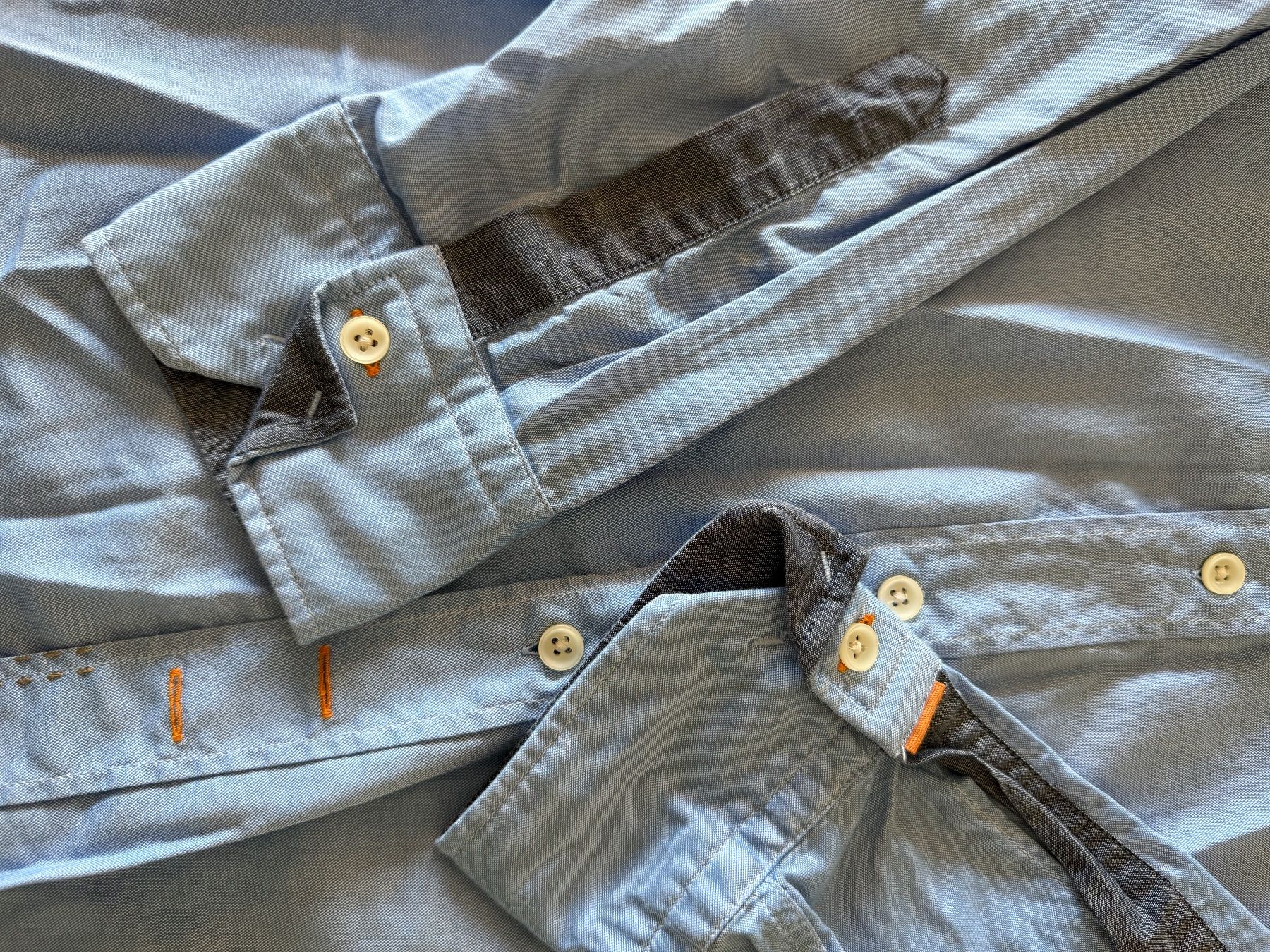 Hugo Boss Hemden: Hellblaues Boss Orange Hemd Gr. M – Gebraucht aus Flüh von domiri 1