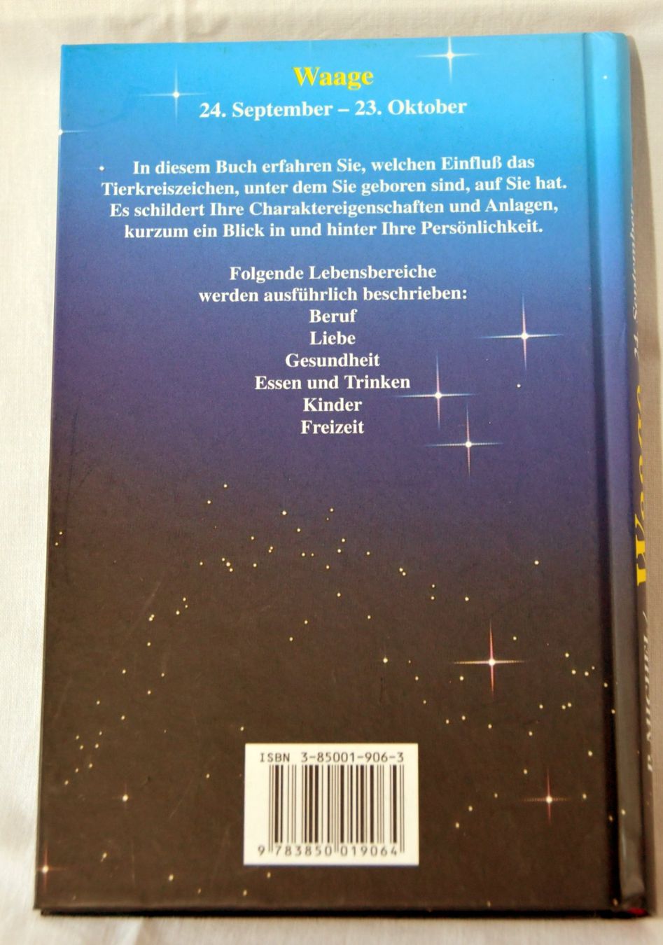 Libri: Astrobuch "Waage* – Usato da Lohn-Ammannsegg venduto da Keyflower 1