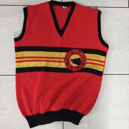 🏒 SC Bern Pullover/Gilet – 70er Jahre – Grösse L