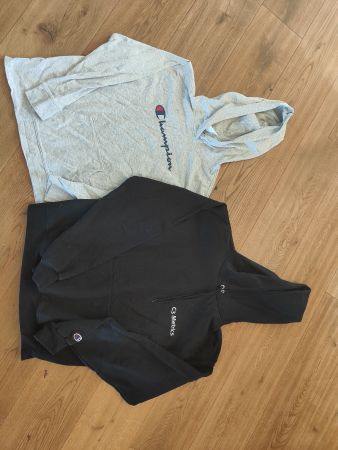 Champion Hoodies, schwarz&grau