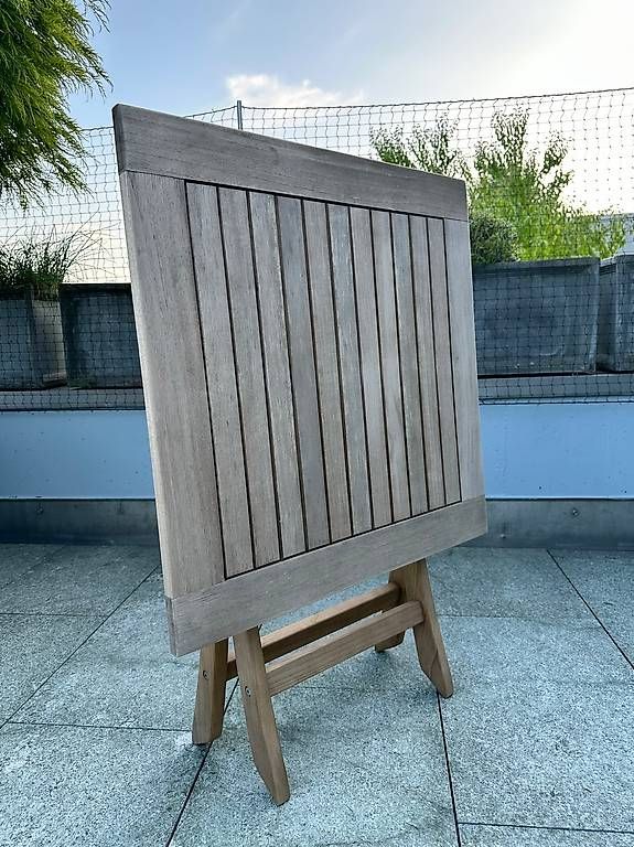 Tavoli: Gartentisch klappar 70x70x74 Teakholz – Nuovo (secondo la descrizione) da Emmenbrücke venduto da Dsfan 4