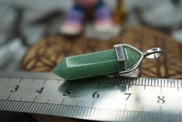 Aventurin  Grün  Doppelender Anhänger     Ab 1.-