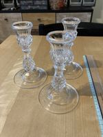 3 Kerzenhalter Kristall