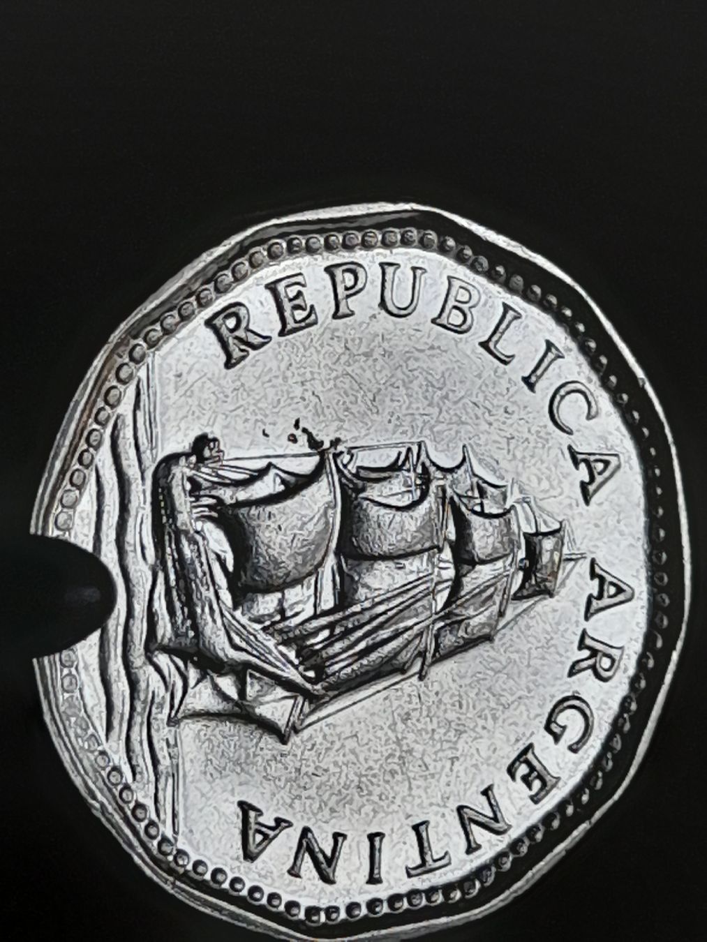 Tutti le monete: 5 Pesos 1963 Argentinien  – Usato da Basel venduto da Basel_20 2