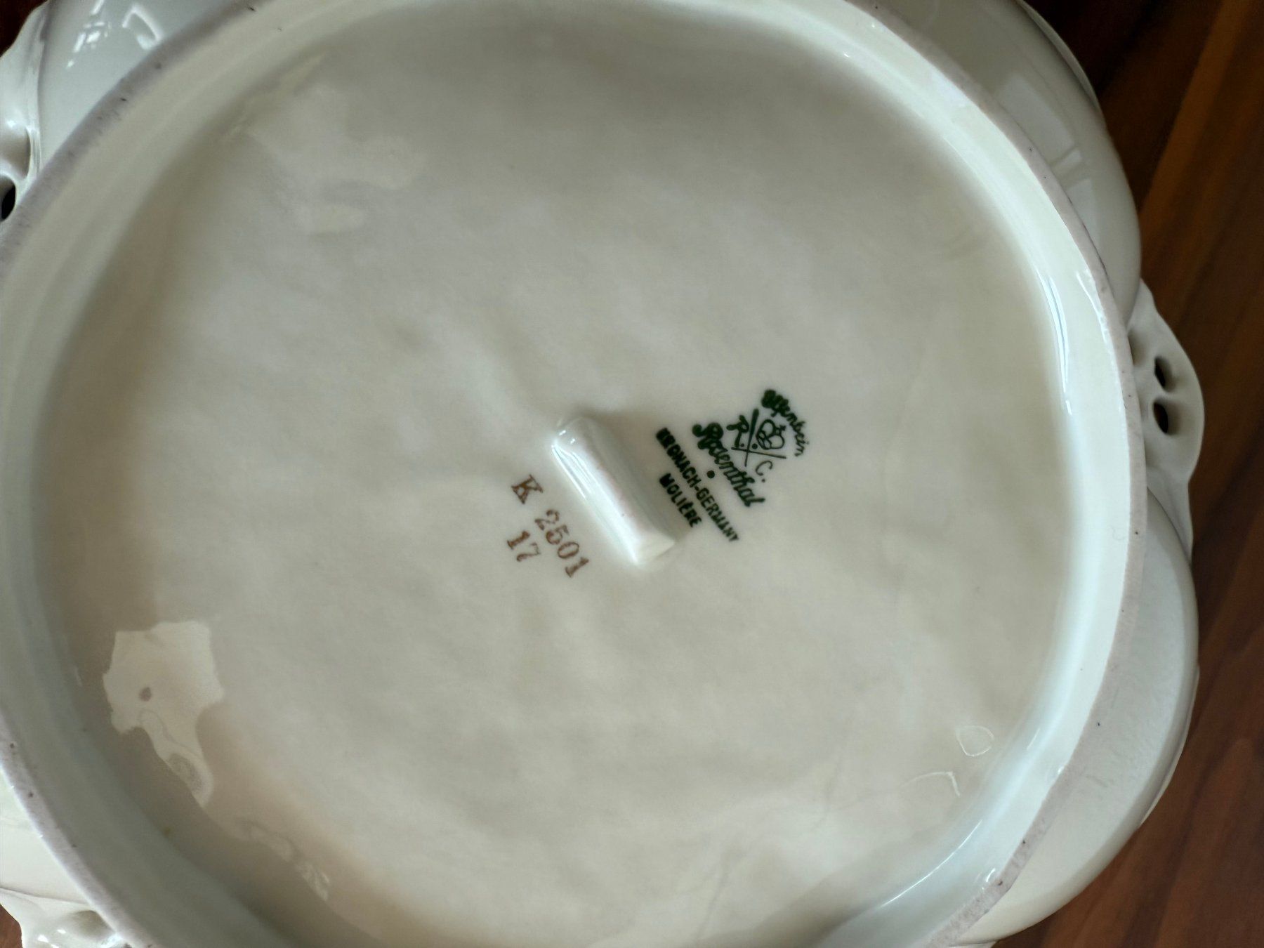 Rosenthal Schalen: Antike Rosenthal Obstschale 23 cm – Gebraucht aus Kirchdorf von Vintagewunder 6