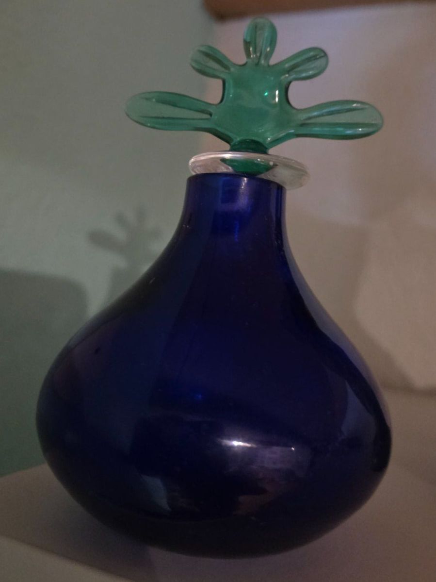Murano Flaconi: Glas Flacon mit Stöpsel, Venini, Murano, 1989 – Usato da Walterswil BE venduto da Lonitti 3