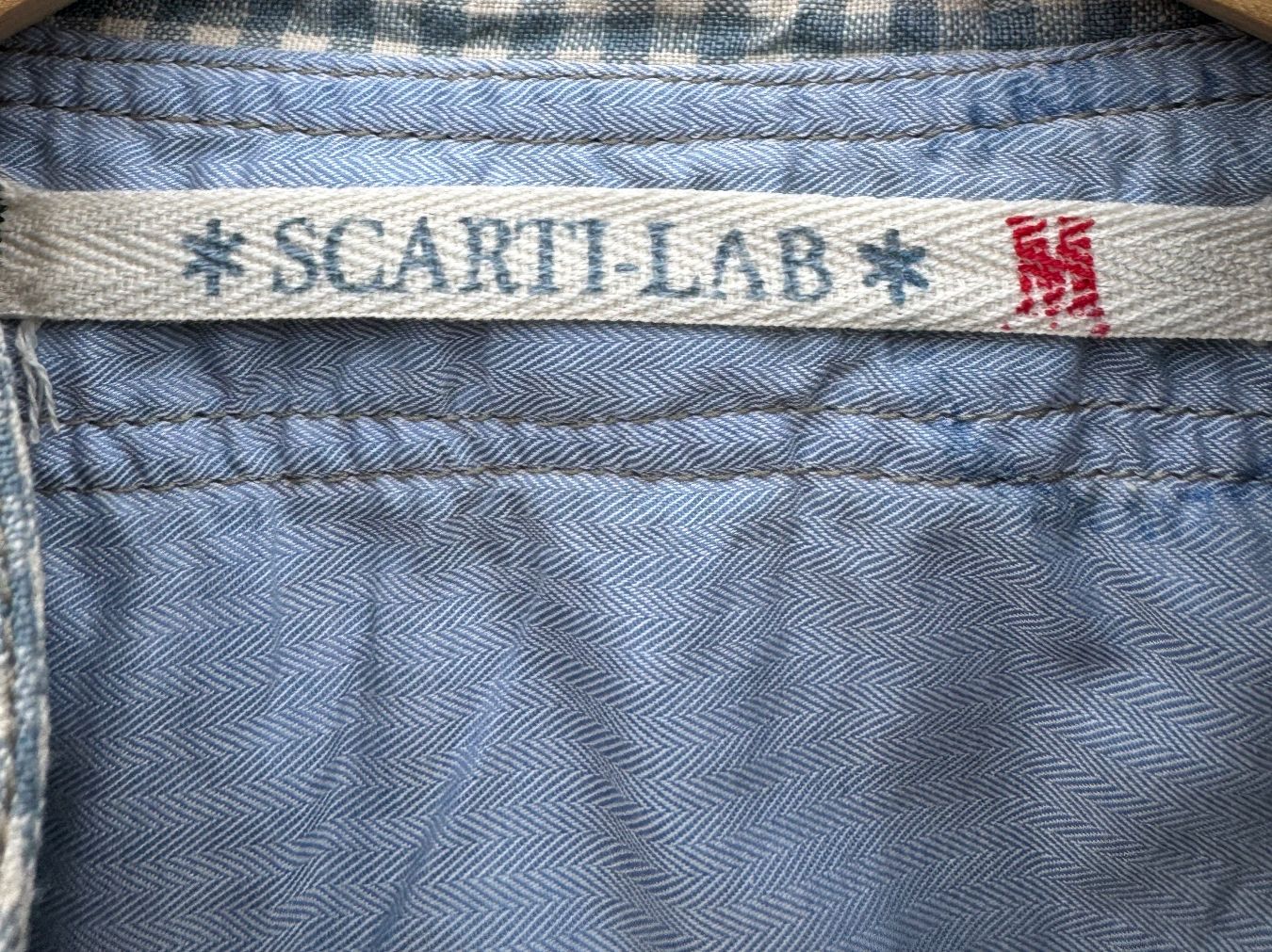 Camicette: Chemise Scartilab en M 100%lin – Nuovo e nell'imballaggio originale da Arnex-sur-Orbe venduto da cameleonfringant 2