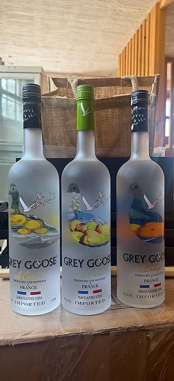 Trinkflaschen & Thermosflaschen: Grey Goose 3x 1L Neu  – Gebraucht aus Roggwil von est_r5x7