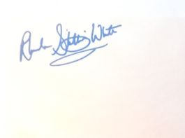 Rhonda Stubbins White 1961-2021 Autogramm Karte 10x15cm