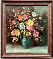 Sehr  schönes Blumen Gemälde 80x70cm