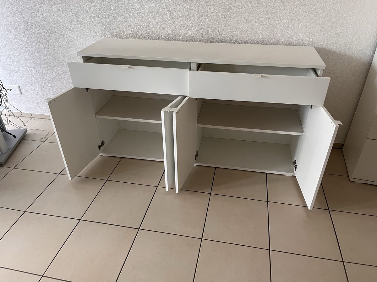 Ikea Kommoden: IKEA VIHALS Sideboard, weiss, 140x37x75 cm – Gebraucht aus Oberrieden von kiwimatt 1