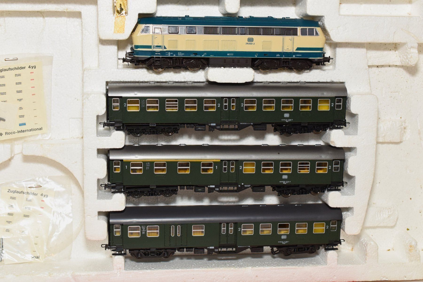 Modellini di ferrovie: Roco Zugpackung der DB - H0 DC-Analog – Usato da Obernau venduto da pilatus-rconline 9