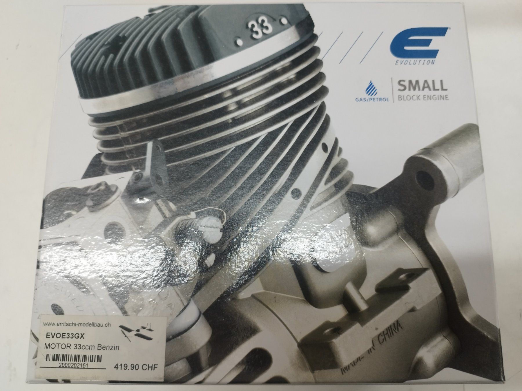 Modellismo RC: Neu Evolution 33ccm – Nuovo e nell'imballaggio originale da Kestenholz venduto da Modellbaukeller 3