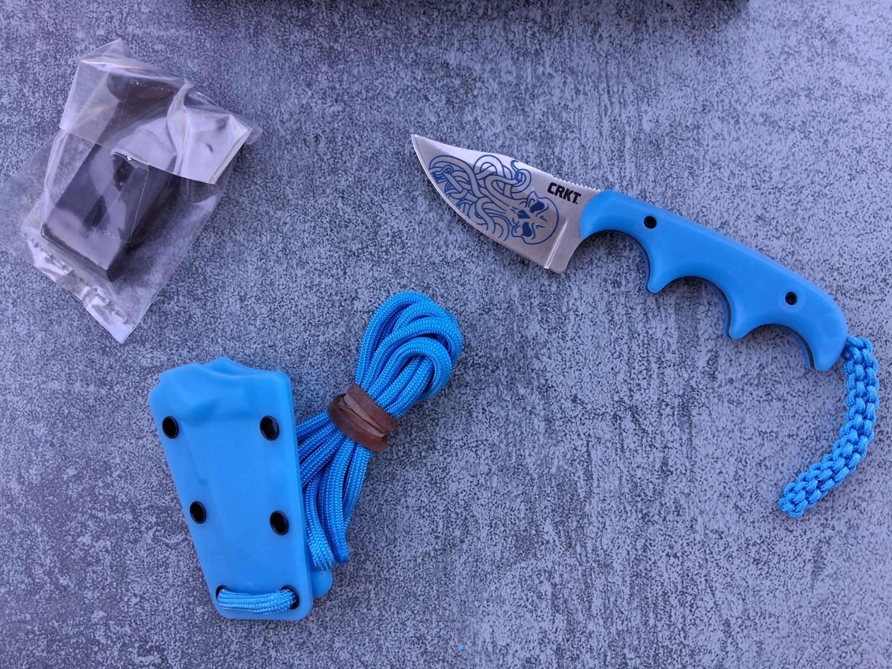 Accessori: CRKT Minimalist Cthoulu Neckknife – Nuovo e nell'imballaggio originale da Bern venduto da Micshap