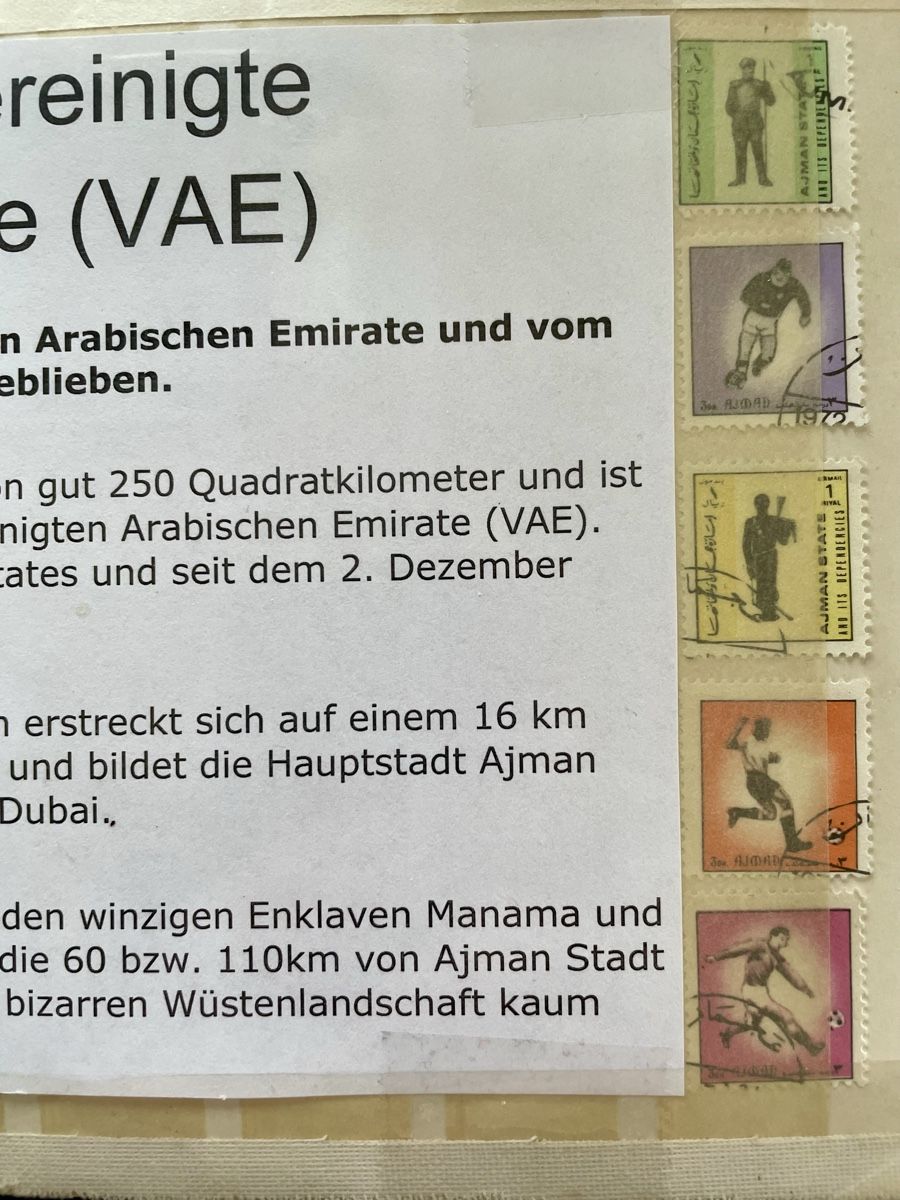 Tutti i francobolli: Arabische Halbinsel, Sammlung siehe Abbildungen – Usato da Rorschach venduto da Ziltenera 1