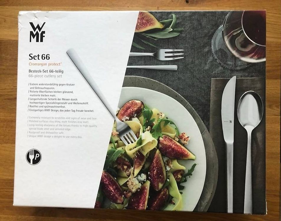 WMF Fächer Besteck-Set, 30-teilig, Cromargan protect
