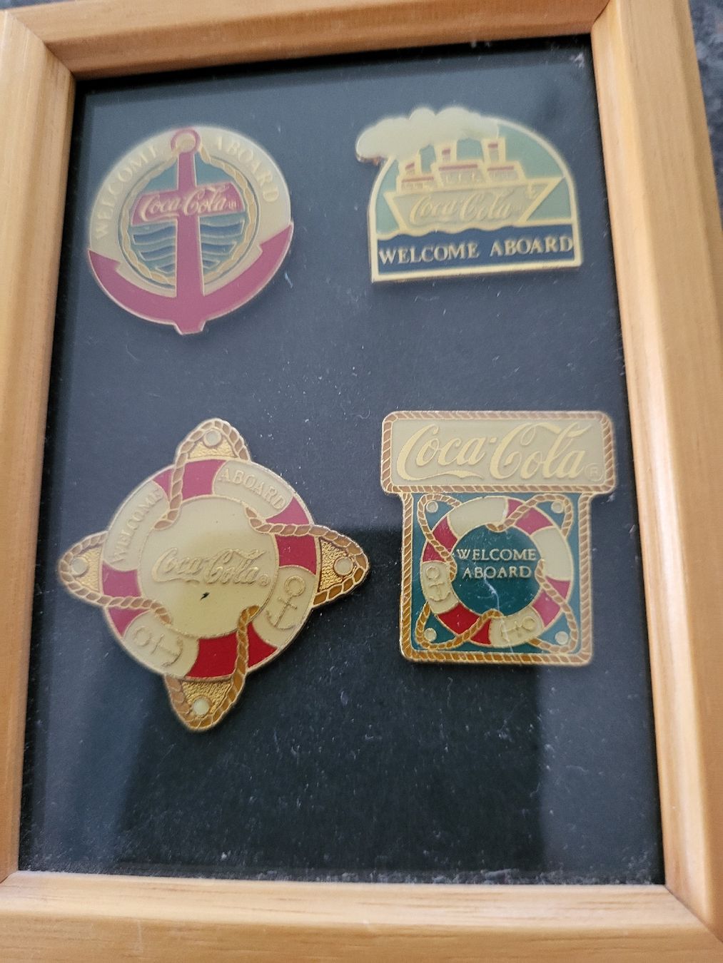 Coca-Cola Placchette & Badge: pins coca cola 4 stk. – Usato da Buttikon SZ venduto da sefa02