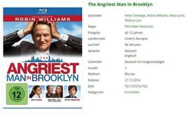 The Angriest Man In Brooklyn (Bluray)