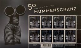Kleinbogen 2022 Mummenschanz Jubiläum 50 Jahre**