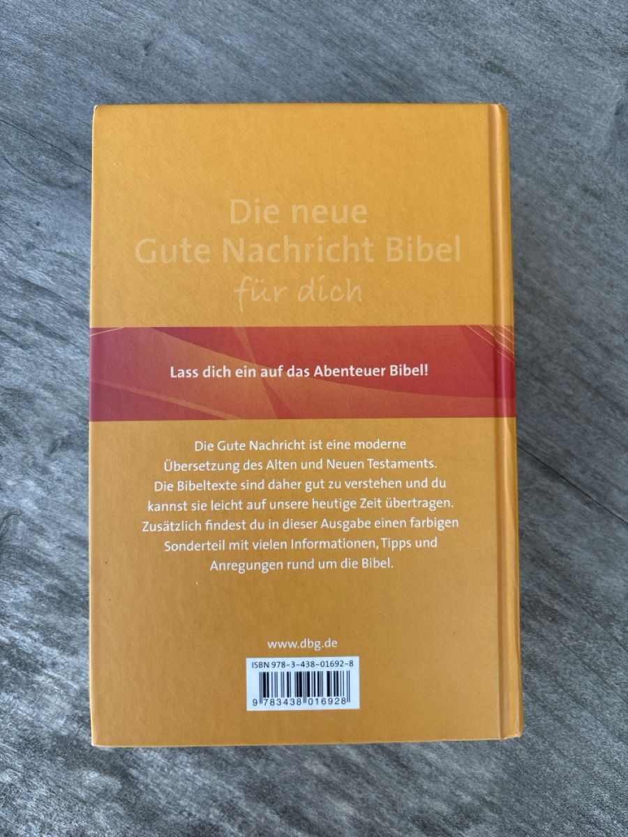 Libri: Die neue Gute Nachricht Bibel – Nuovo (secondo la descrizione) da Schattenhalb venduto da jarowilli 2