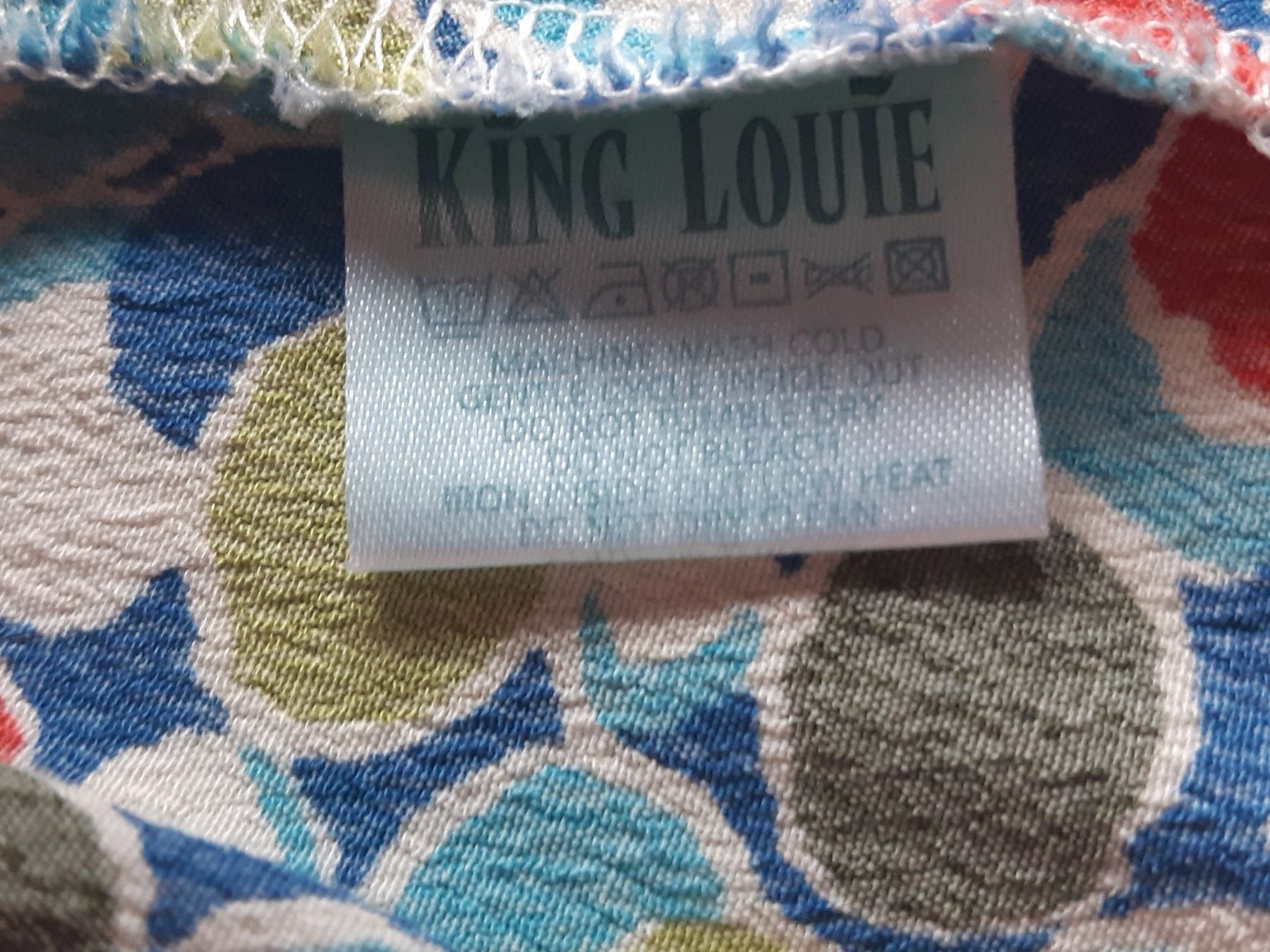 Vestiti: Kleid von King Louie, bunt – Usato da Arbon venduto da torso444 4