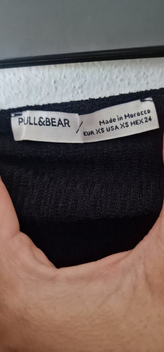 Pull&Bear Tute: Jumpsuit schwarz Wickeloptik, Grösse XS Pull and Bear – Usato da Romanshorn venduto da REALJessiB 4