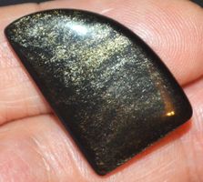 Cabochon L-7826 – Goldener Obsidian 29x19mm