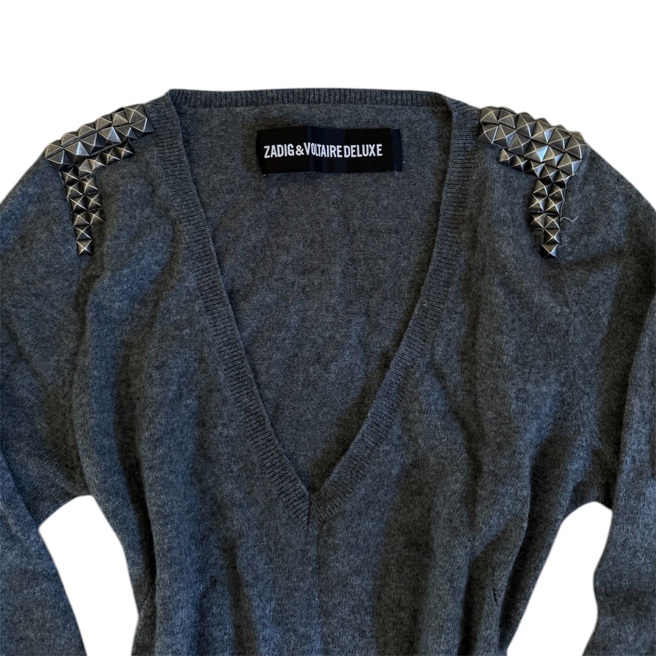 Maglioni & Felpe: Zadig & Voltaire cashmere jumper pullover sweater with studs – Usato da Meilen venduto da angelyxss 1