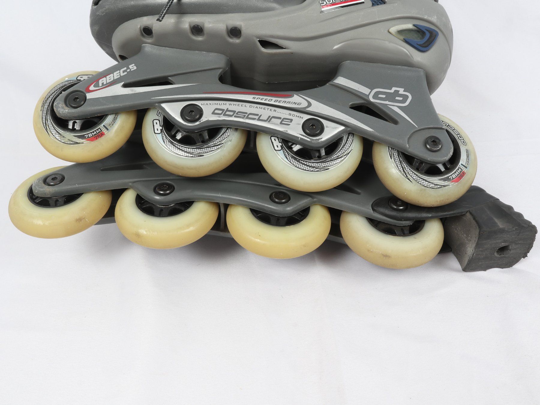 Obscure Pattini in linea & Pattini a rotelle: OBSCURE RS-Speed Softmax Inlineskates Gr. 40 – Usato da Steinen venduto da Restwert_Steinen 2
