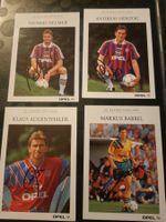 4x Bayern München - handsigniert 90er Jahre