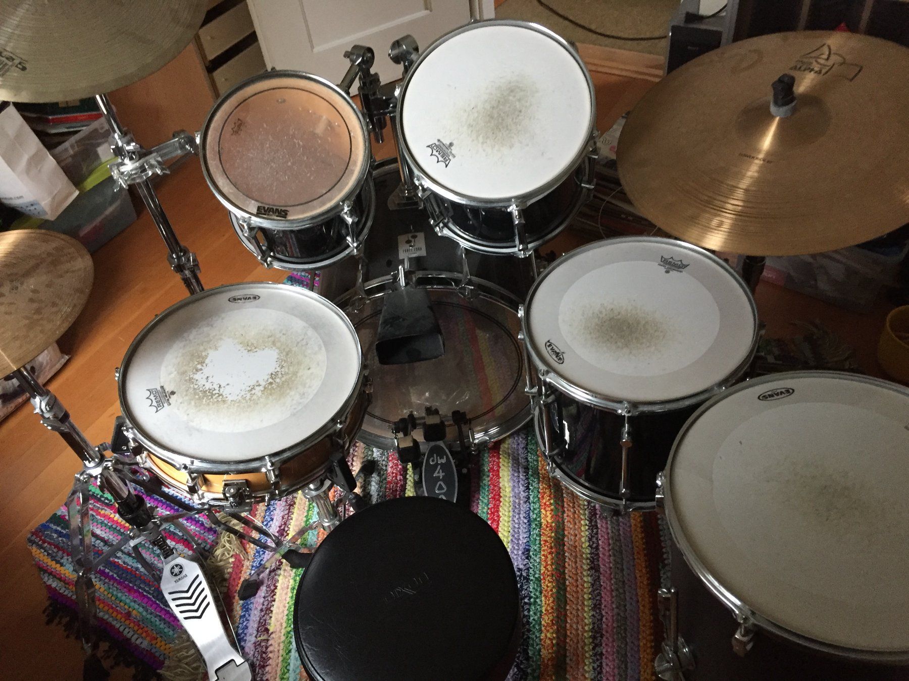 Strumenti musicali: 5 Teiliges Schlagzeug Sonor Force 2000 – Usato da Frauenfeld venduto da Laidbackluke 2