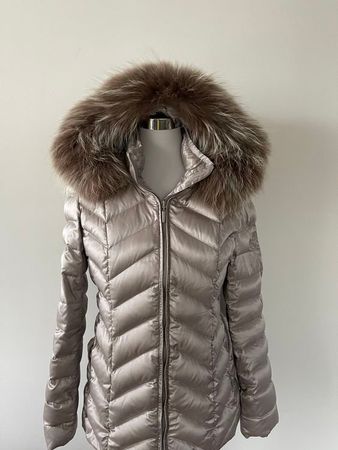 Airfield Daunenjacke mit Echtpelzkragen Gr. 38