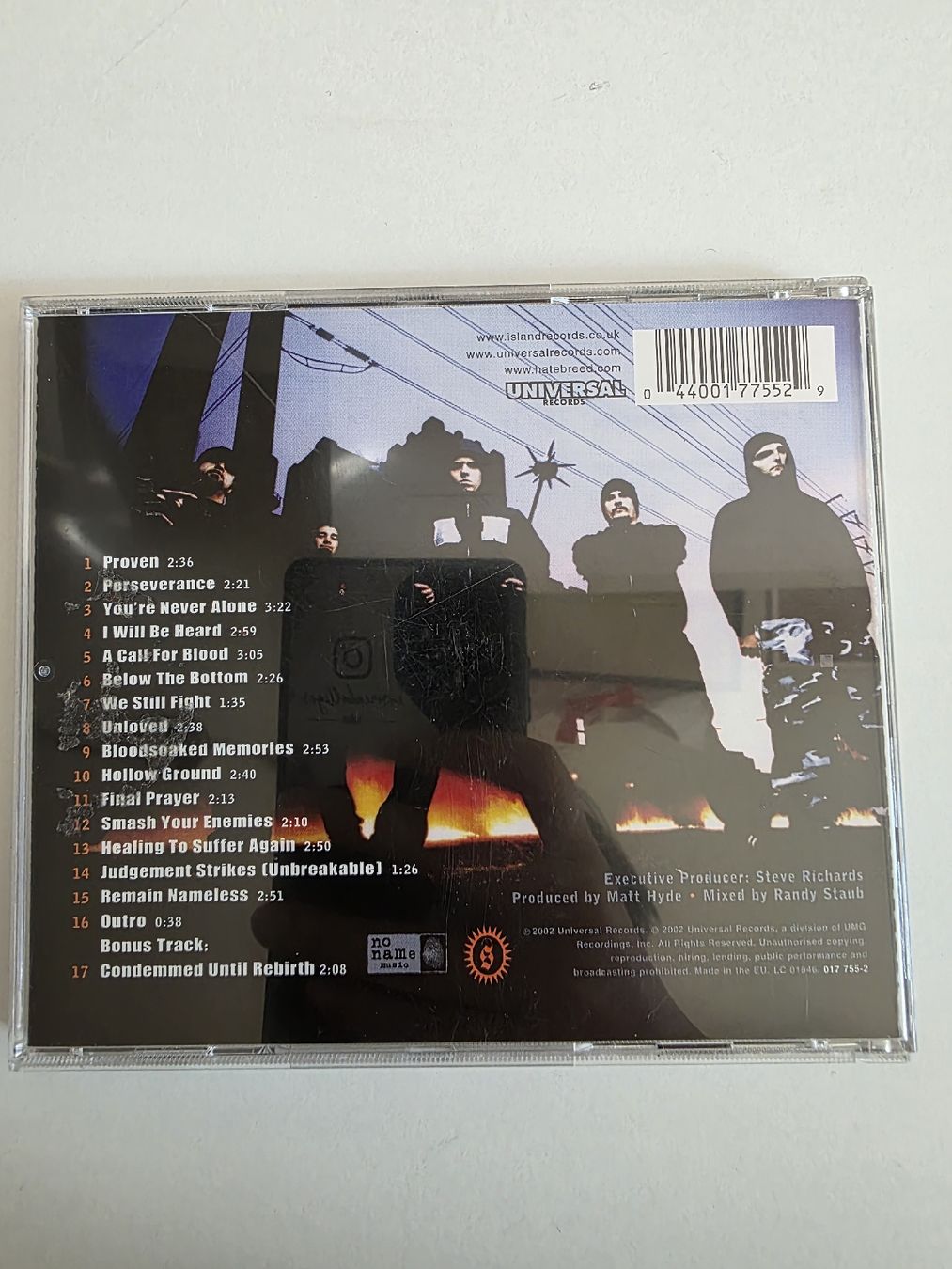 CD: Hatebreed Perseverance CD  – Usato da Winterthur venduto da CB_94 1