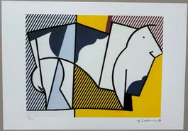 Roy Lichtenstein: Bull, POP Art 76/150