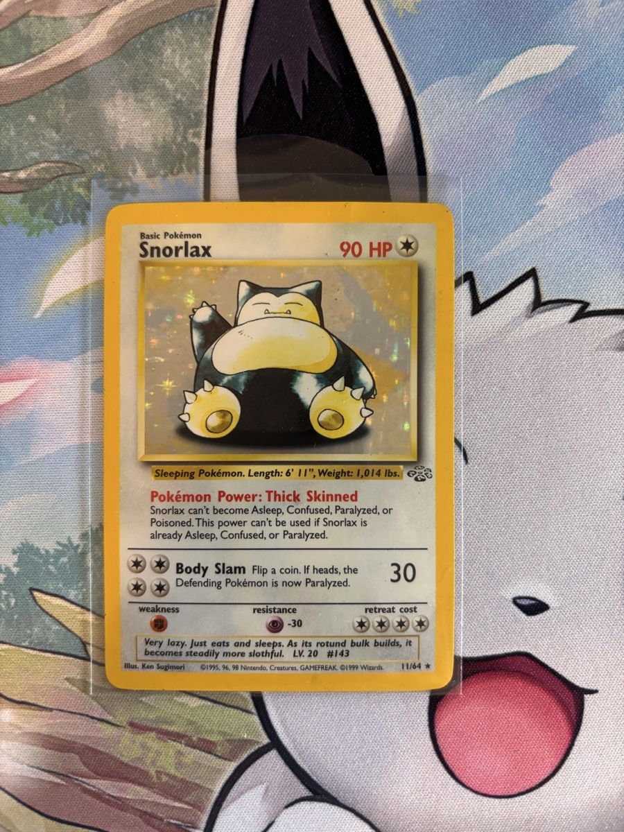 Pokémon Sammelbilder & Trading cards: Snorlax (JU 11)  – Gebraucht aus Regensdorf von sam_qrg5