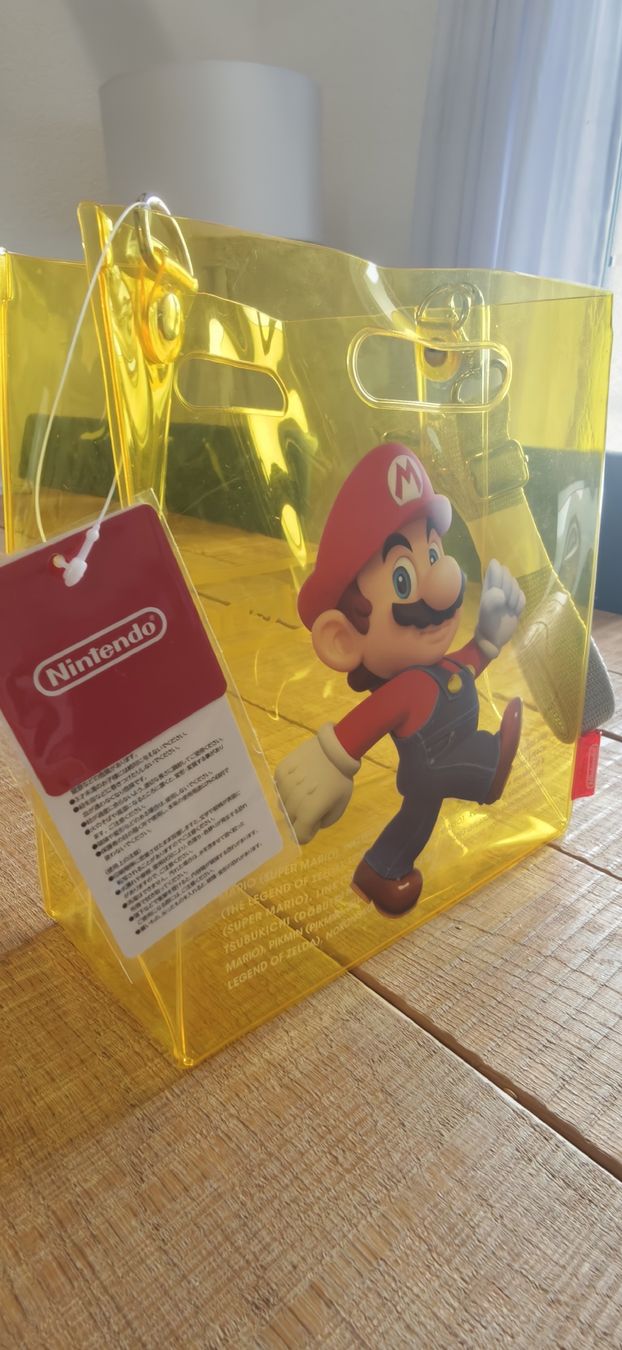 Borse: Super Mario - Transparent / Plastik Tasche mit Schlaufe – Nuovo (secondo la descrizione) da Romanshorn venduto da Gaming-Anime_StoreCH