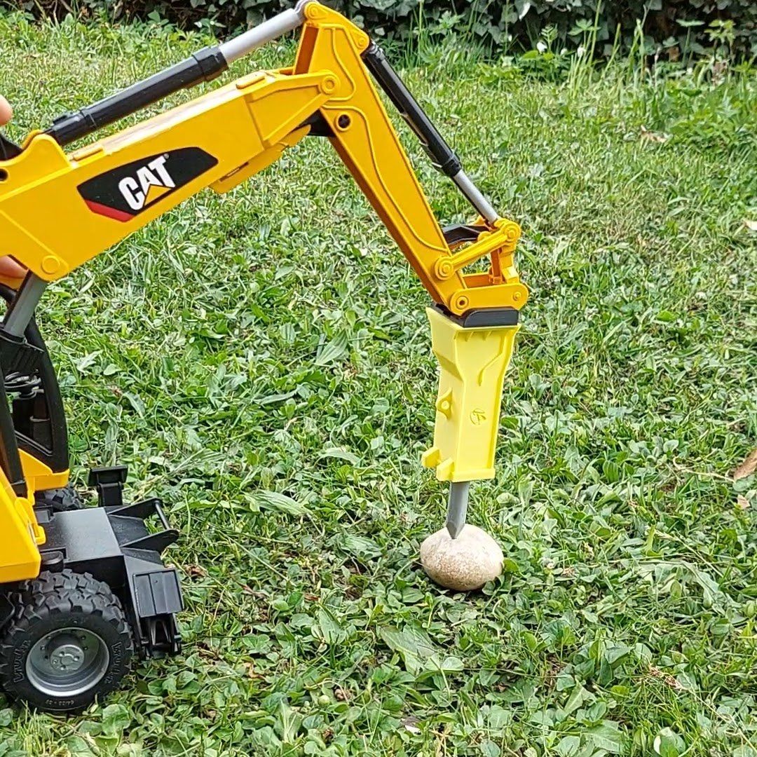 Giocattoli: Spitzhammer, passend für Bruder Bagger – Nuovo (secondo la descrizione) da Sattel venduto da SchulerTS 1
