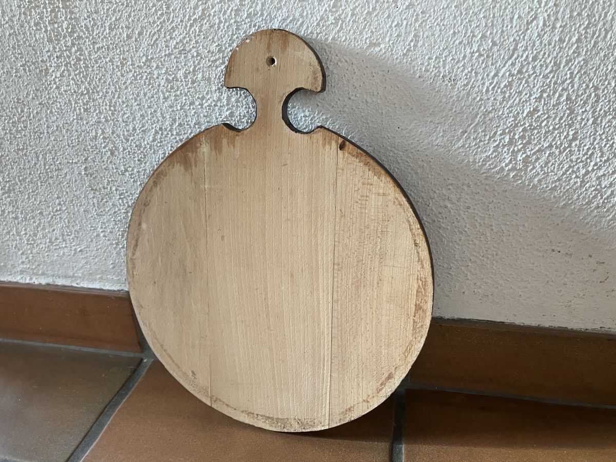 Tutte le decorazioni: Holzbrett mit Bauernmalerei – Usato da Benken ZH venduto da Manuela035 1