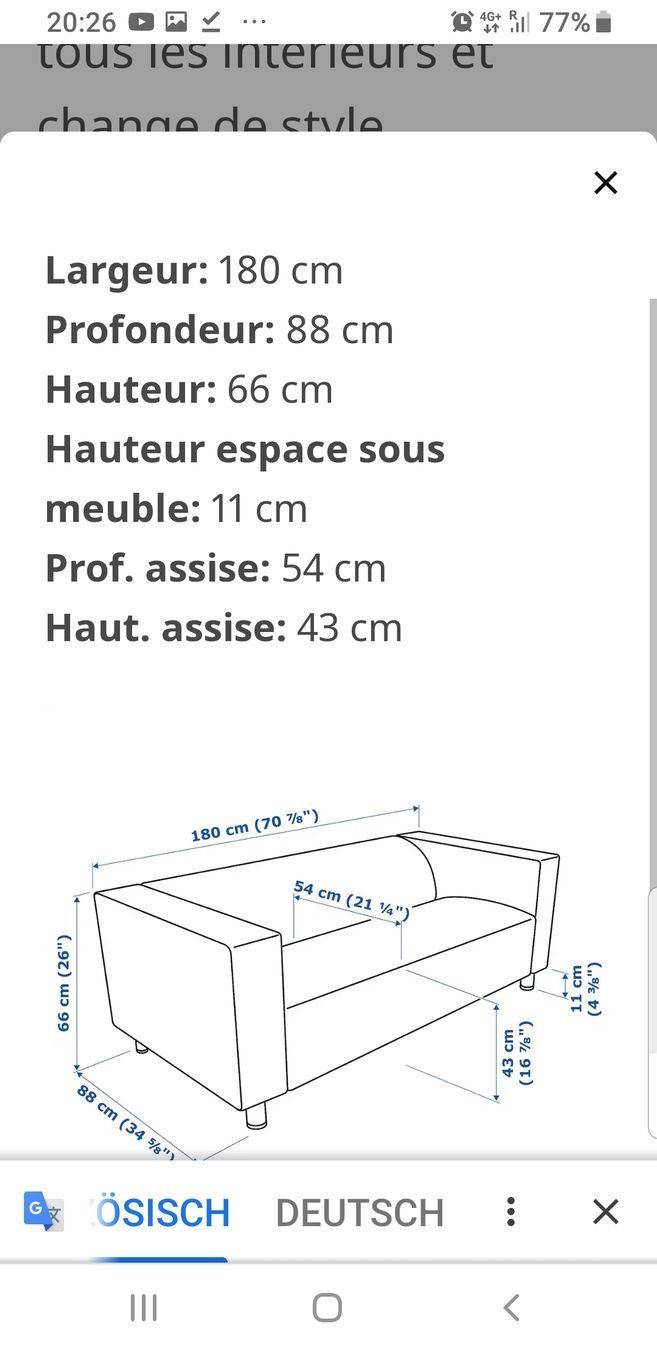 Ikea Sofas: Sofa neuwertig Ikea Klippan mit neuem Bezug grau – Gebraucht aus Zetzwil von Graffityshop 1