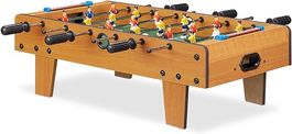 Tischkicker Tischfussball Fussball Tischspiel Holz Optik