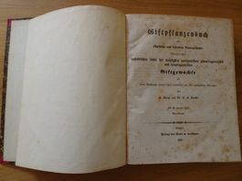 Giftpflanzenbuch Giftgewächse Berge & Riecke 1855