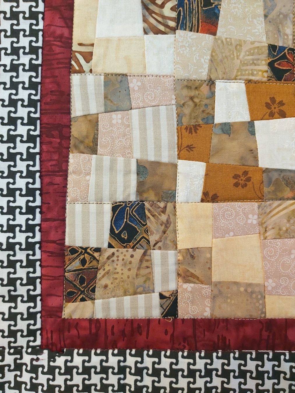Alle Dekorationen: Patchwork Quilt "Flechten der Natur" Unikat 66 x 66 cm – Neu (gemäss Beschreibung) aus Wetzikon ZH von Meltingpot29 1
